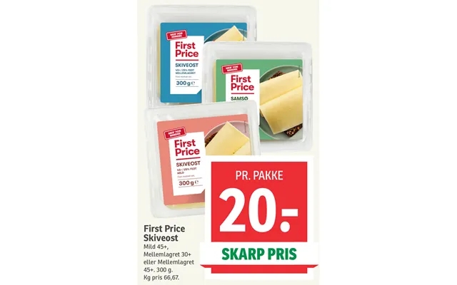First Price Skiveost product image