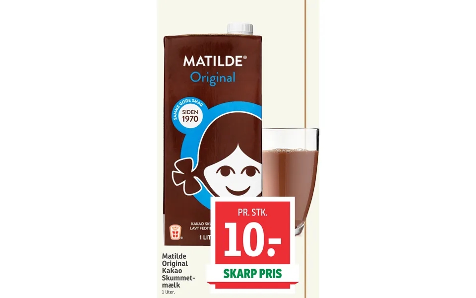 Matilde original cocoa skimmed milk