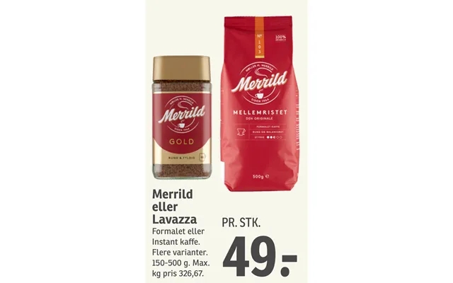 Merrild Eller Lavazza product image