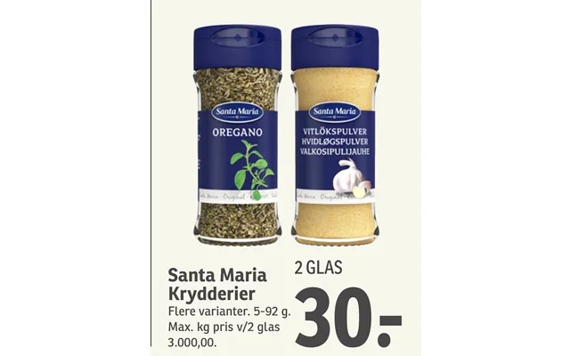 Santa maria product image