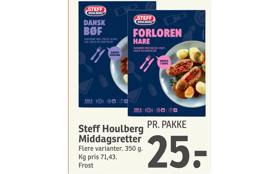 Steff houlberg dinner dishes