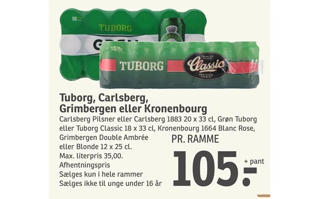 Tuborg, carlsberg, product image