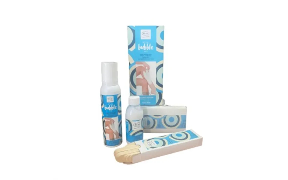 Bubble Wax Complete Kit Hårfjerningscreme Skum - Sensitive Skin