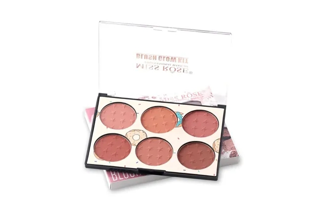 Miss Rose Blush Glow Palette 6 Farver product image