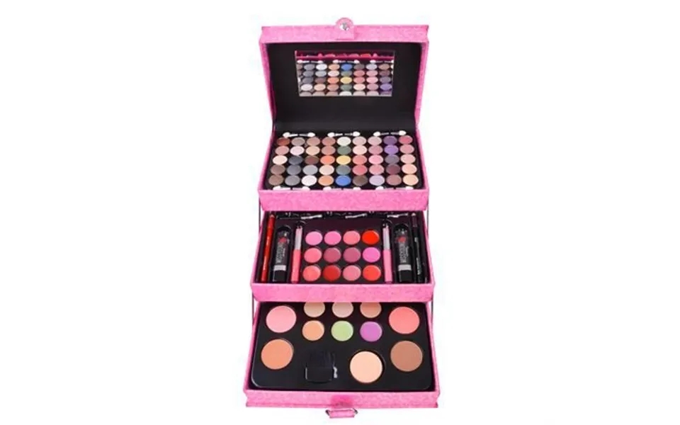 Miss Young Makeup Kit Boks Stor Pink