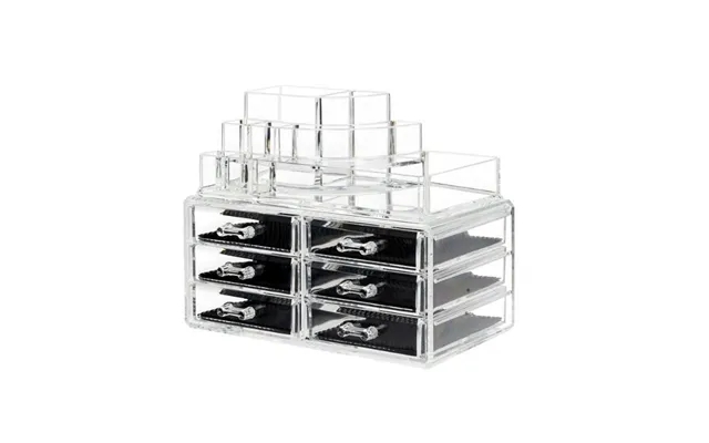 Uniq Makeup Organizer Med 6 Skuffer Transparent Sf-1158 product image