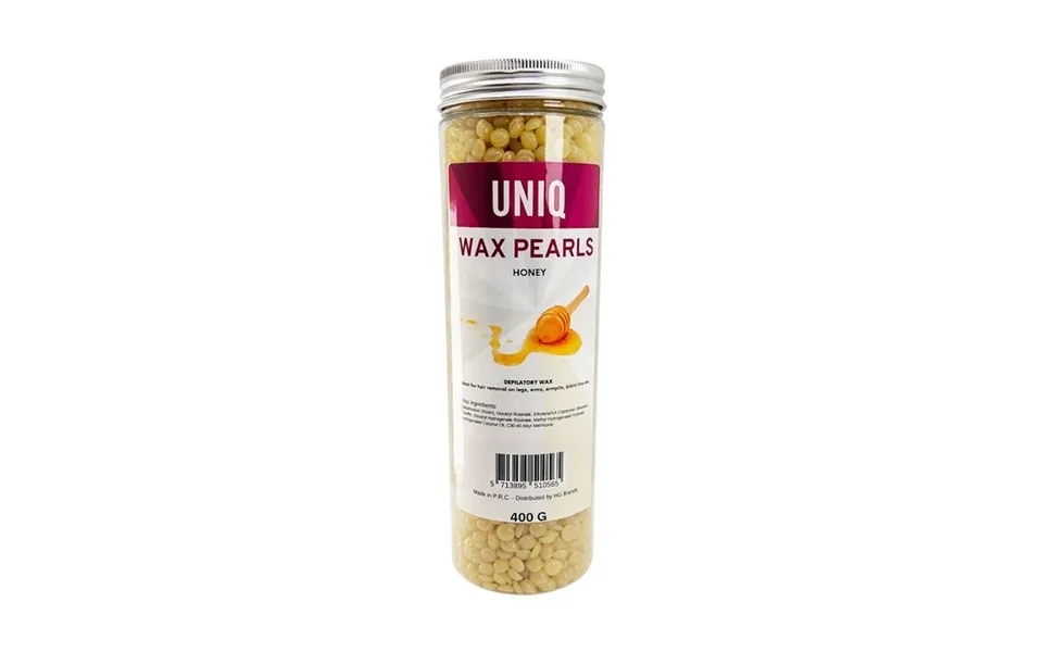 Uniq Voksperler Honning 400 Gram