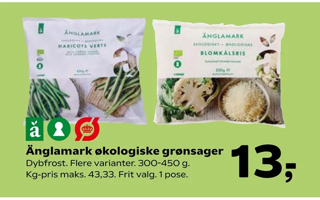 Änglamark organic vegetables product image