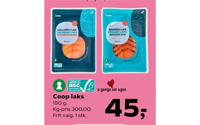 Coop salmon product image