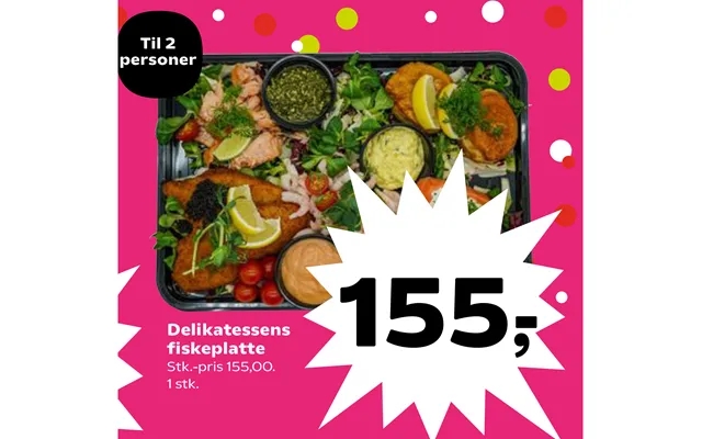 Delikatessens Fiskeplatte product image