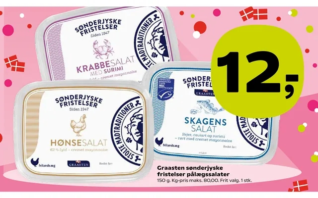 Graasten Sønderjyske Fristelser Pålægssalater product image