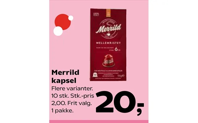 Merrild Kapsel product image