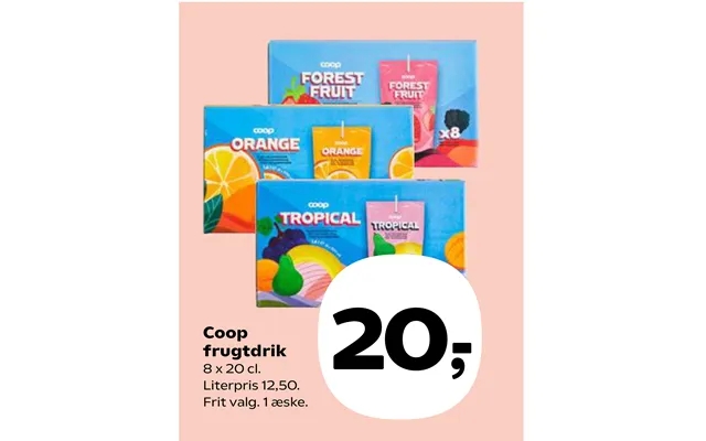 Coop fruit drink product image