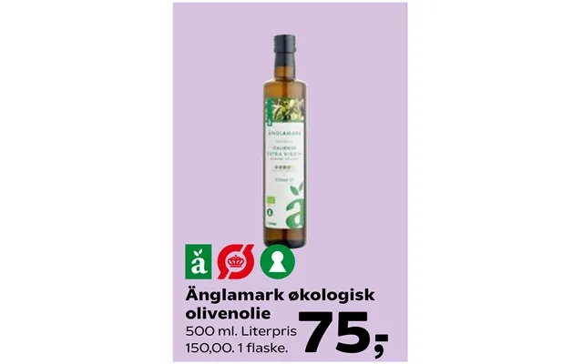 Änglamark Økologisk Olivenolie product image