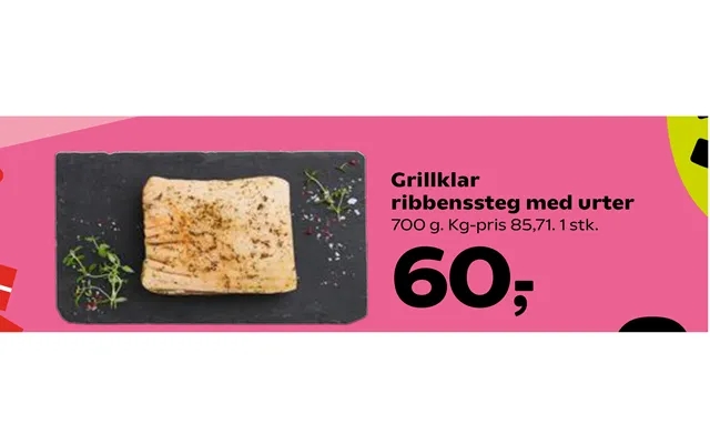 Grillklar rib roast with herbs product image