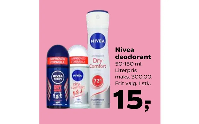Nivea deodorant product image