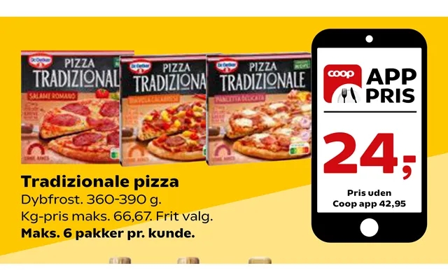 Tradizionale pizza product image