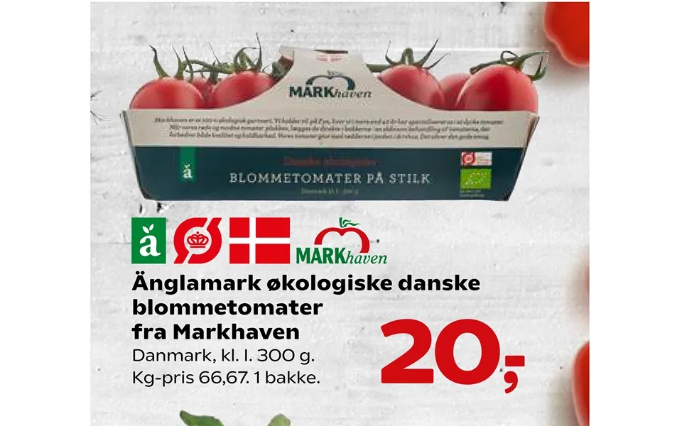 Änglamark Økologiske Danske Blommetomater