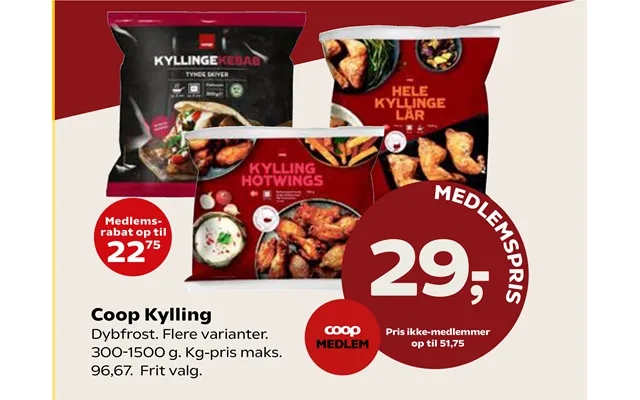 Coop chicken product image