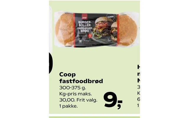 Coop Fastfoodbrød product image
