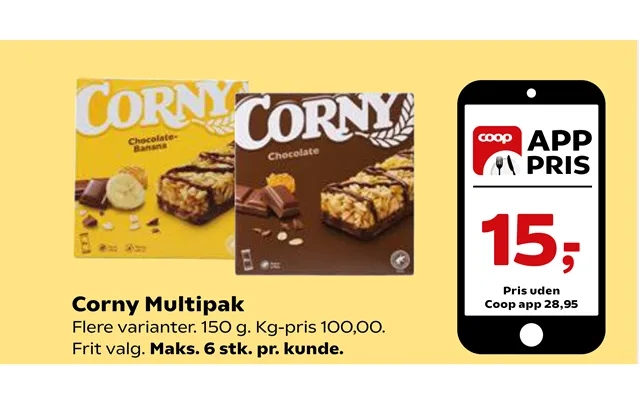 Corny multipack product image