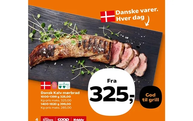 Danish calf tenderloin product image