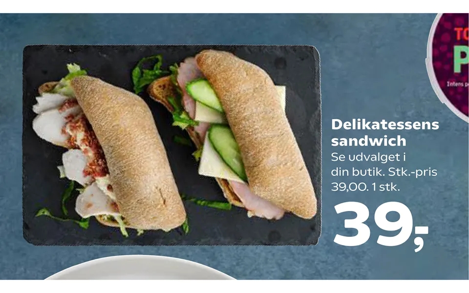 Delicacys sandwich