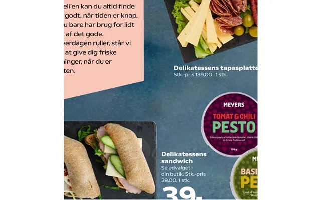 Delicacys tapas plate delicacys sandwich product image