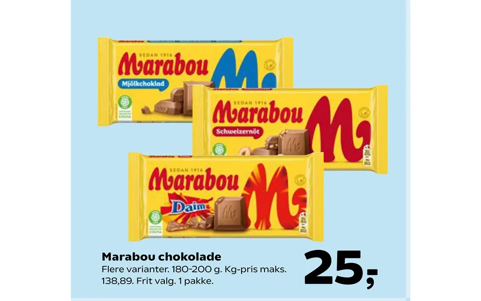 Marabou Chokolade