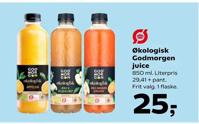 Organic good morning juice product image