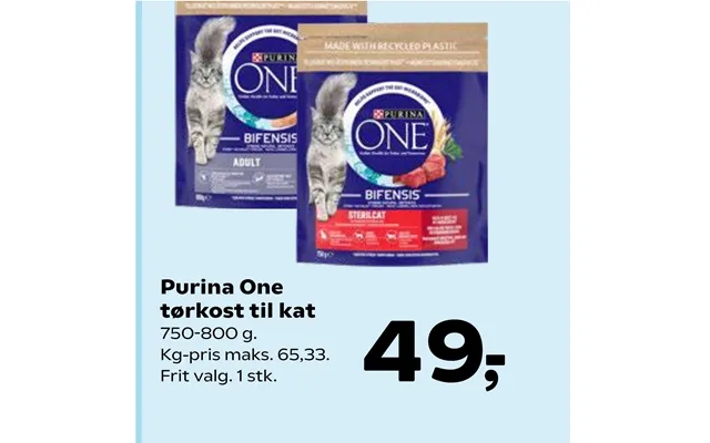 Purina One Tørkost Til Kat product image