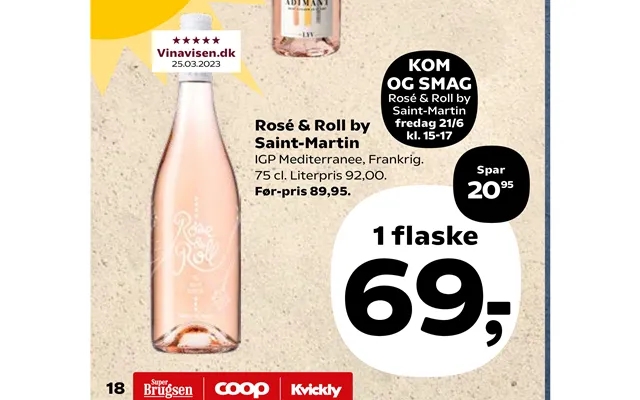 Rosé & Roll By Saint-martin product image
