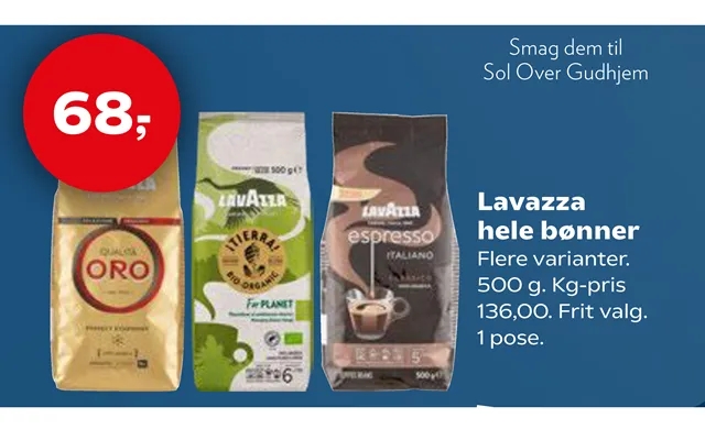 Lavazza throughout beans product image