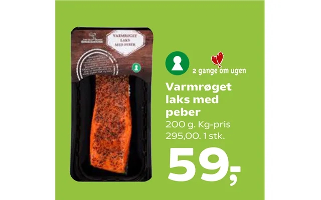 Smoked salmon with pepper product image