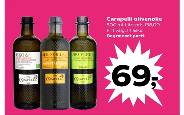 Carapelli olive oil product image