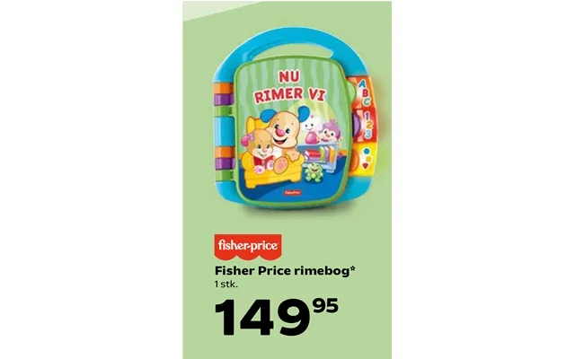 Fisher price rimebog product image