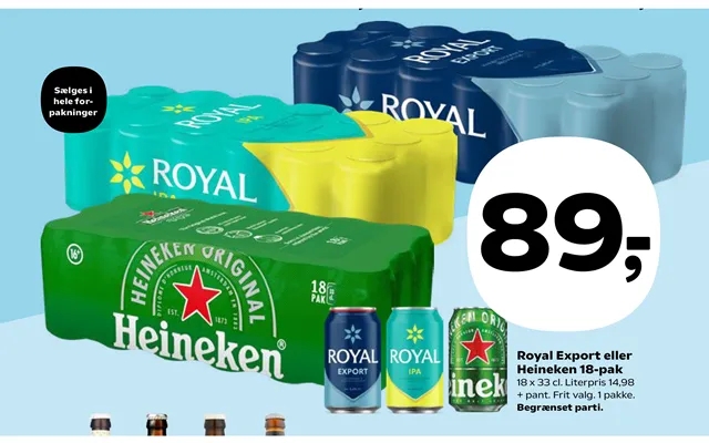 Royal export or product image