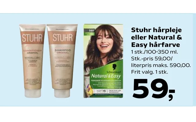Stuhr Hårpleje Eller Natural & Easy Hårfarve product image