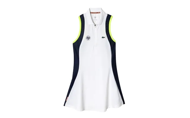 Lacoste Sport Roland Garros Dress White Navy Ledge product image