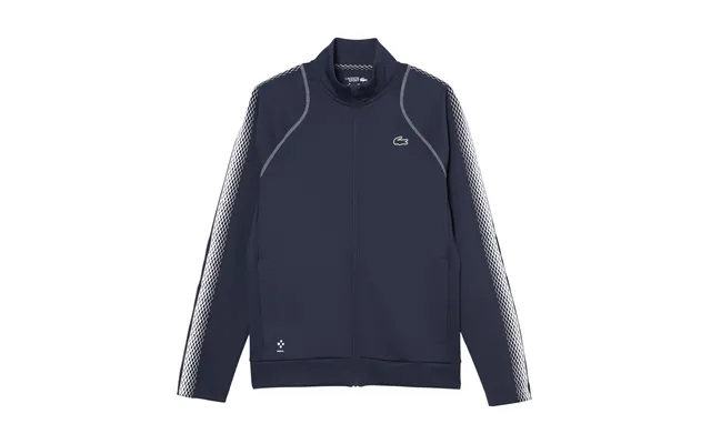 Lacoste tennis x daniil medvedev zipped sweatshirt night blue product image