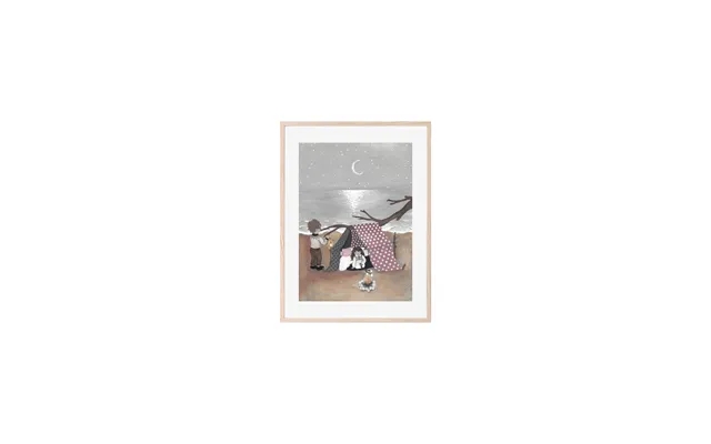 Poster Bonfire In Moonlight - product image