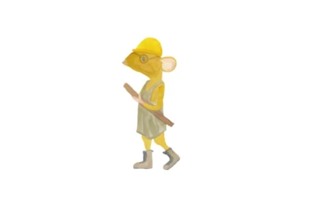 Wallsticker Steve The Builder - Brown product image