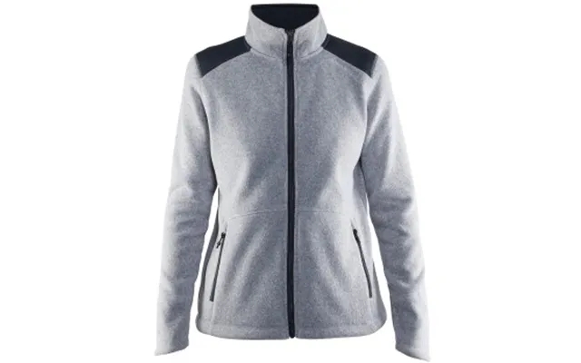Craft Noble Zip Jacket Heavy Knit Fleece Women Grå Polyester Small Dame product image