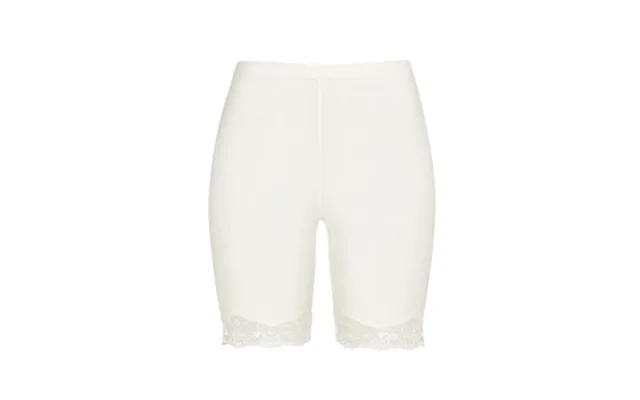 Damella bamboo lace shorts white wool large lady product image