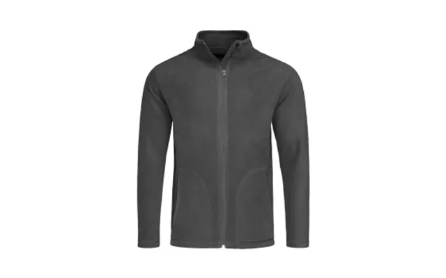 Stedman Active Fleece Jacket For Men Grå Polyester Medium Herre product image