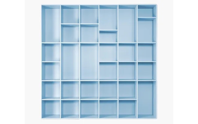 Byaulum quadrant memphis bookcase - himalayan blue product image