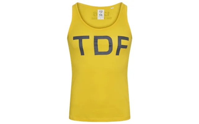Tank top 100% organic cotton yellow tdf - medium product image