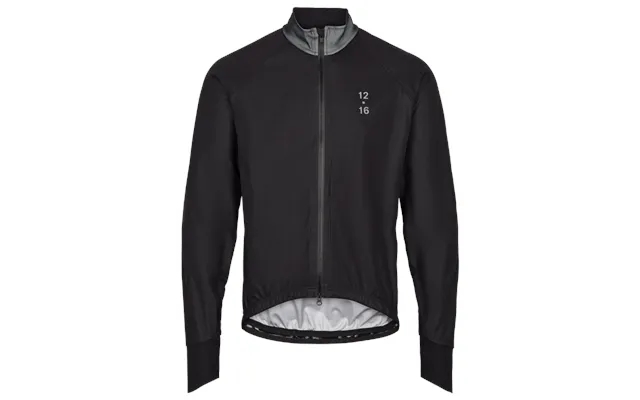 Twelve Sixteen Cykelregnjakke Edro 100% Waterproof Black - Medium Black product image