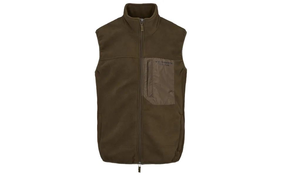 Twelve Sixteen Fleece Vest Flaske Grøn - Medium Green