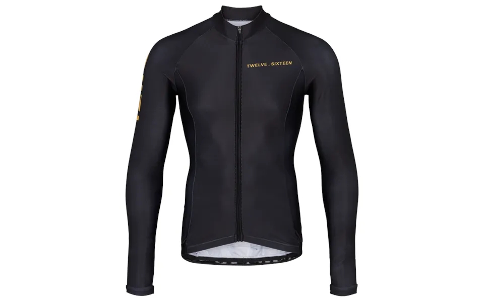 Twelve Sixteen Langærmet Cykeltrøje Unik Ltd Sort Kvinder Fit - Xs Black